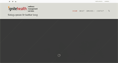 Desktop Screenshot of ignitehealthnow.com